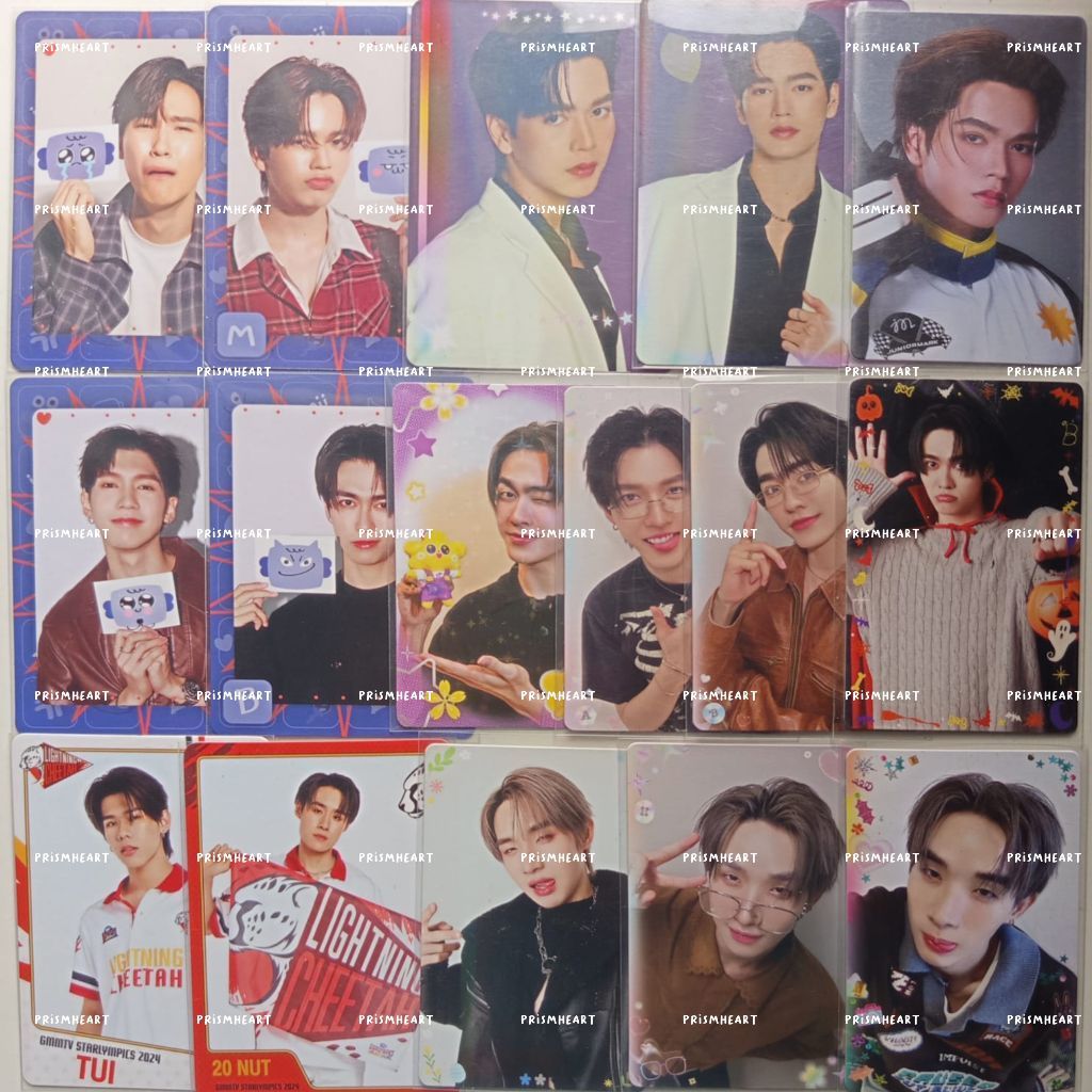 read desk ready stock official gmmtv photocard collectible card juniormark aouboom lykn nuthong hong