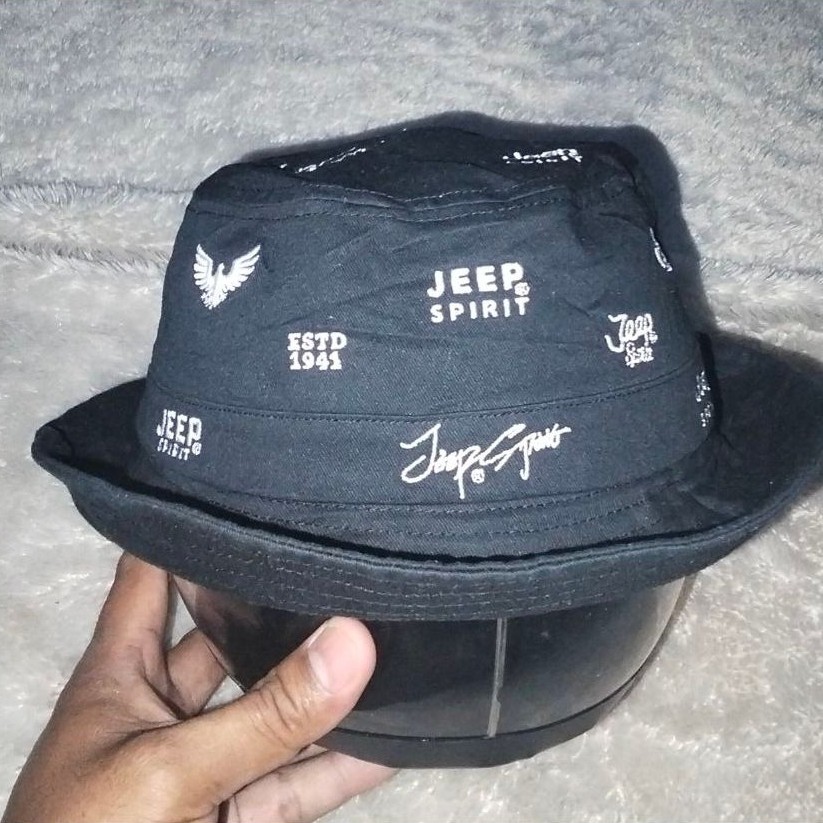 Topi Bucket Model Tekuk Jeep Spirit 1941Size 58cm Second
