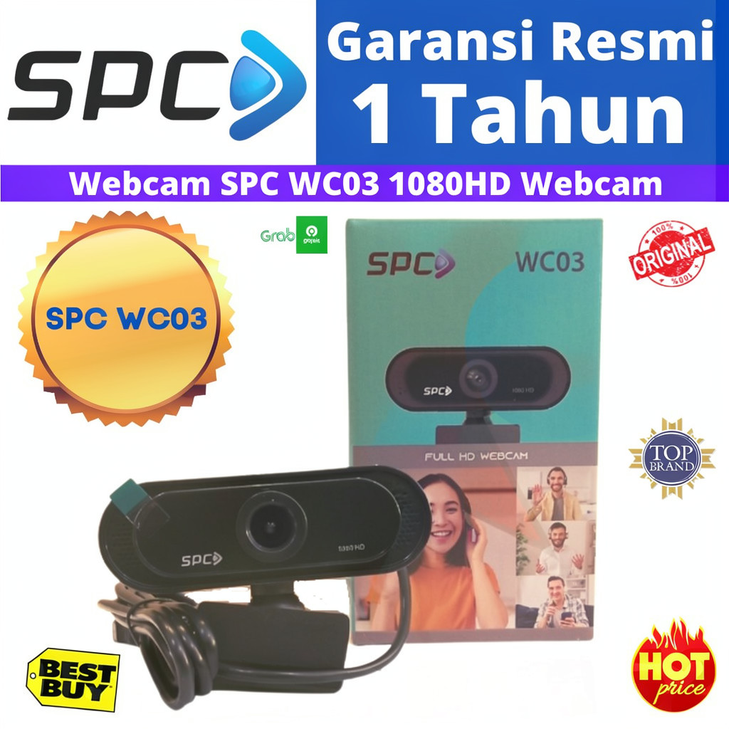 WebCam SPC WC02 10P FULL HD WebCam SPC WC 02 10P
