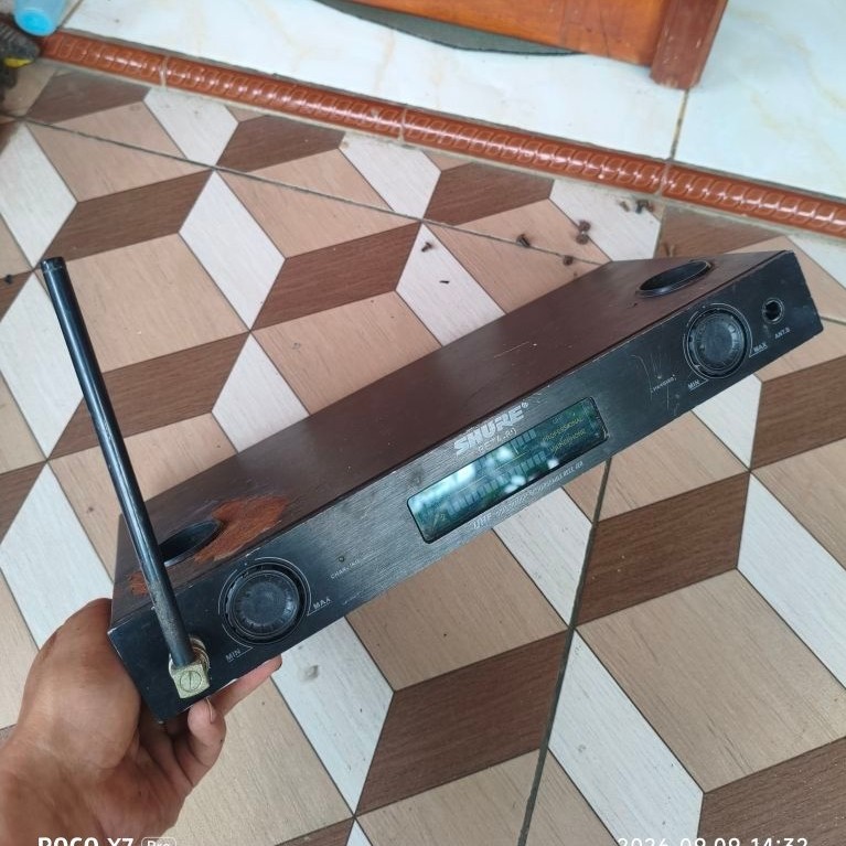 shure mic wireless beta-80 second bekas minus