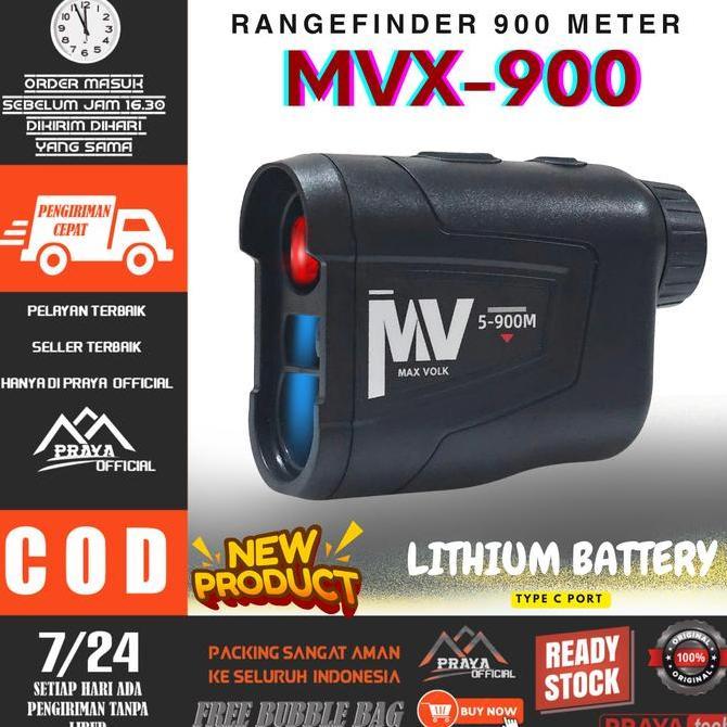 PANGRANGO RANGE FINDER Rangefinder Teropong laser ukur jarak 600m 600 meter PRAYATECH