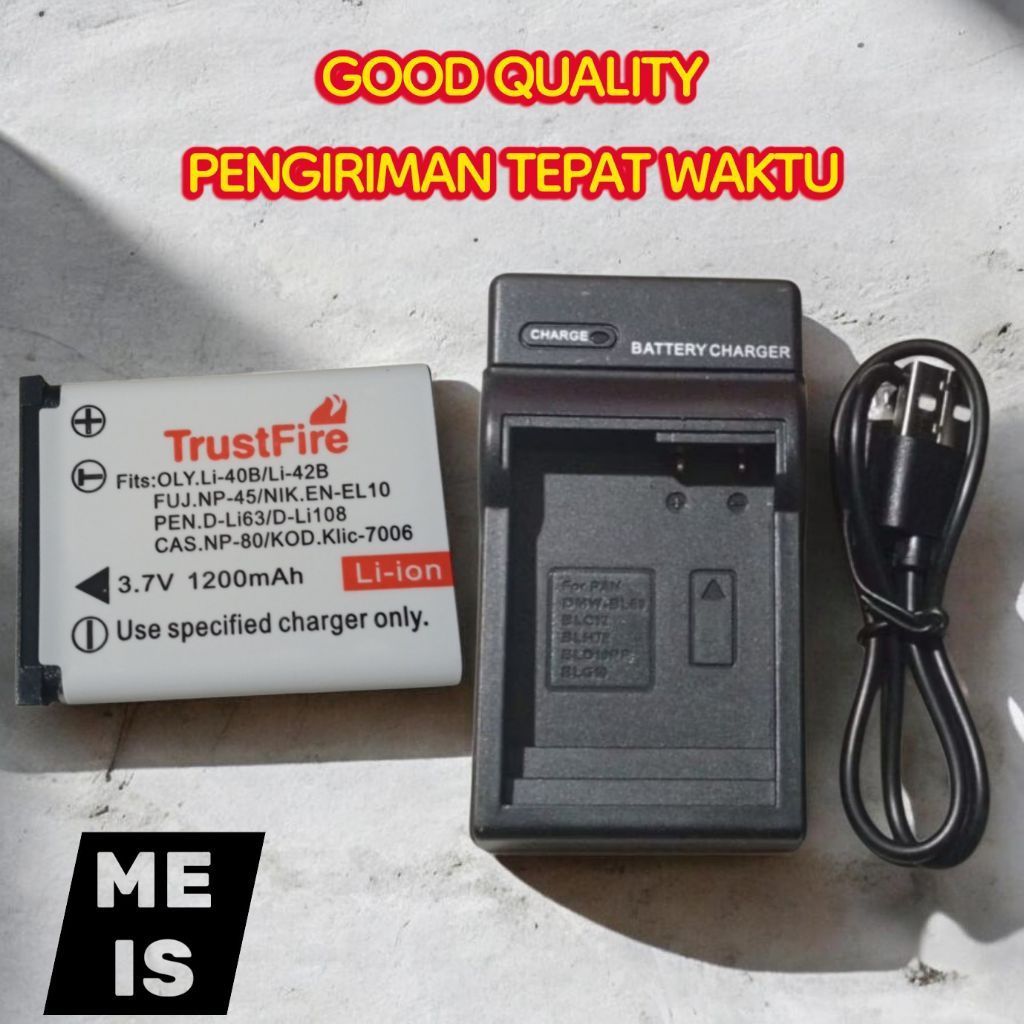 Baterai & Charger Fujifilm Finepix JX550 JX580 JX590 JX650 JX660 JX680 Casan Batre