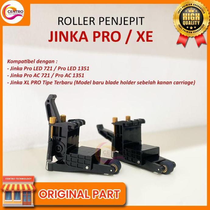 DR172 - Roller Penjepit Mesin Cutting Sticker Jinka PRO, XL PRO, NXL PRO  / Jinka GC / Jinka YS 490 