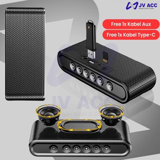 Rg - Nvn-X6 Speaker Bluetooth With Power Bank 3000Mah Wireless Bluetooth Speaker - Rikom Grup Commun