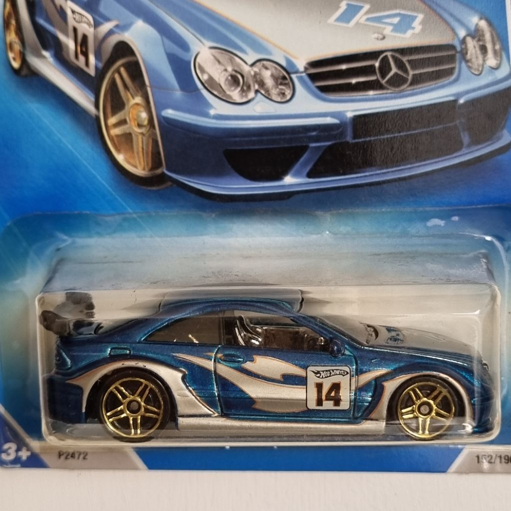 Diecast HOTWHEELS 1:64 Mercedes CLK DTM (AKTA)