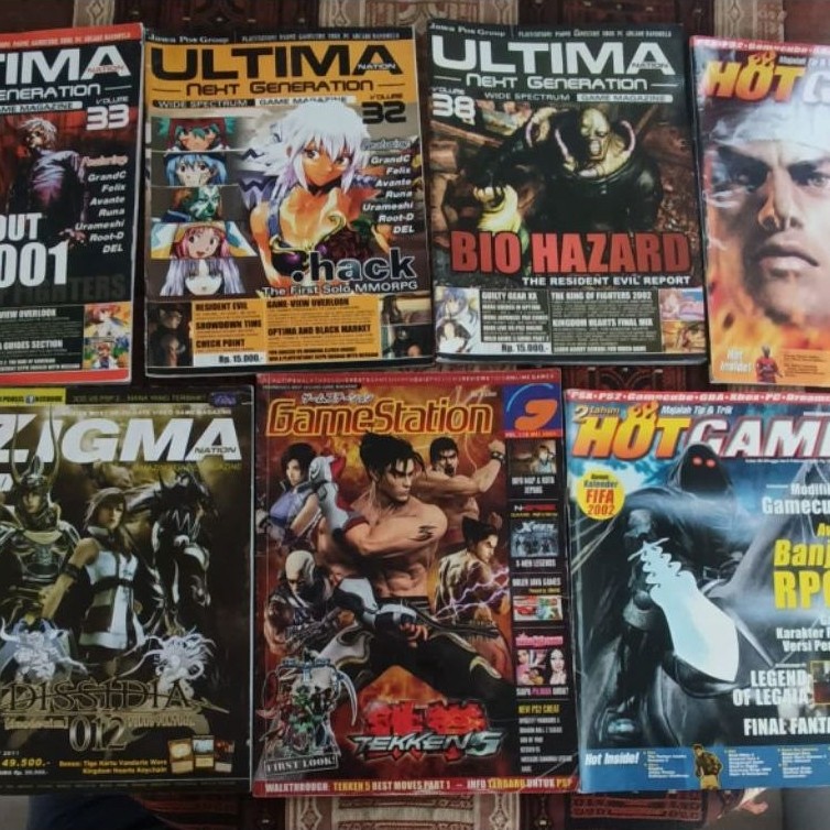 Majalah Game Ultima Hotgame Gamestation Zigma