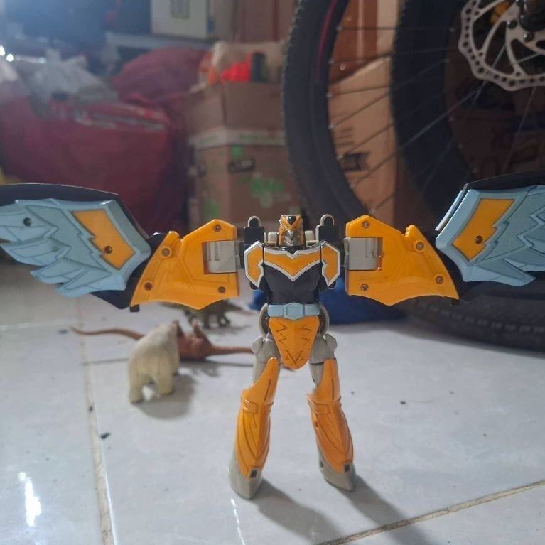 Figure Power Rangers Magiranger Mystic Force DX MagiKing Titan Megazord Magigaruda