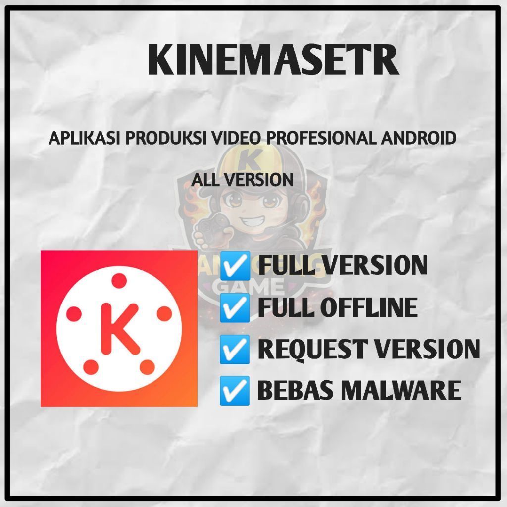 KINEMASTER PREMIUM FULL VERSION