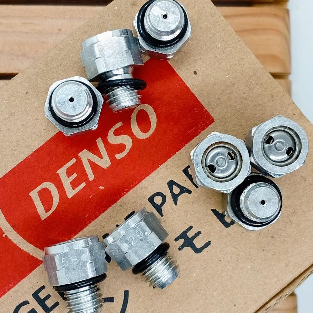 SCM Baut Nepel Tutup Kompresor Ac Mobil DENSO Universal Stut Tempat Pembuangan Freon Atau Oli lebih 