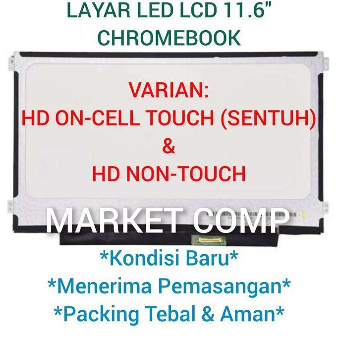 TOUCH SCREEN LAYAR SENTUH ON CELL TOUCHSCREEN LED LCD NETBOOK CHROMEBOOK 11 3100 11-3100 3110 11-311