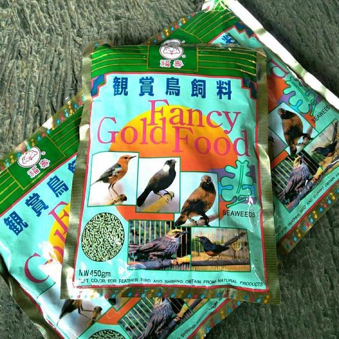 VOER/PUR FANCY RUMPUT LAUT 450 GR FANCY GOLD FOOD PAKAN BURUNG