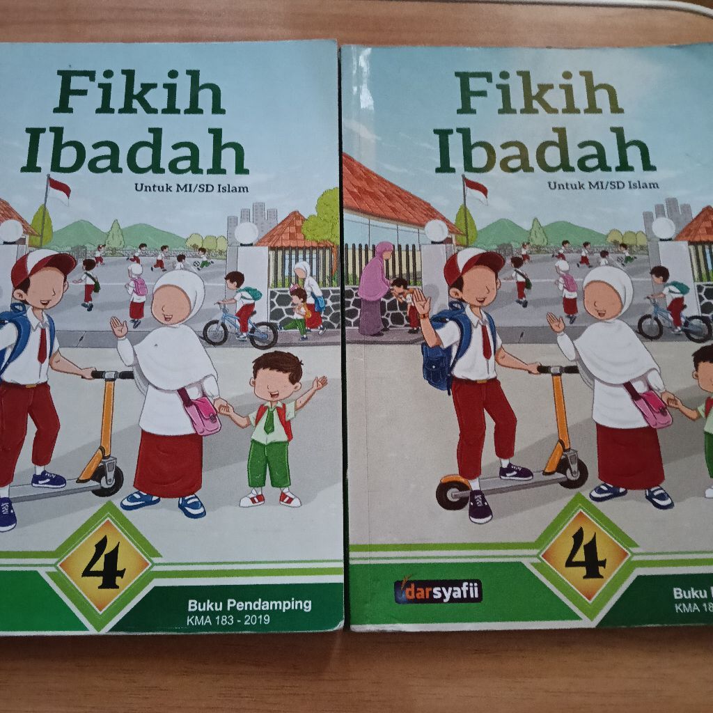 Darsyafii Buku Pendamping KMA 183-2019 Untuk MI/SD Islam Kls. 4 Fikih Ibadah
