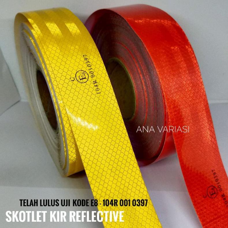 stiker skotlet reflective skotlet skotlet mobil skotlet kir skotlet pemantul cahaya