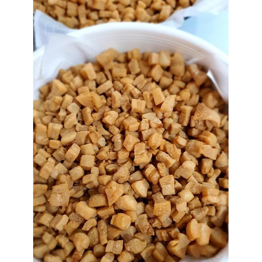 Garingan babi. Ampas lemak babi goreng yupo | cu jiu ca. Cuyuca.