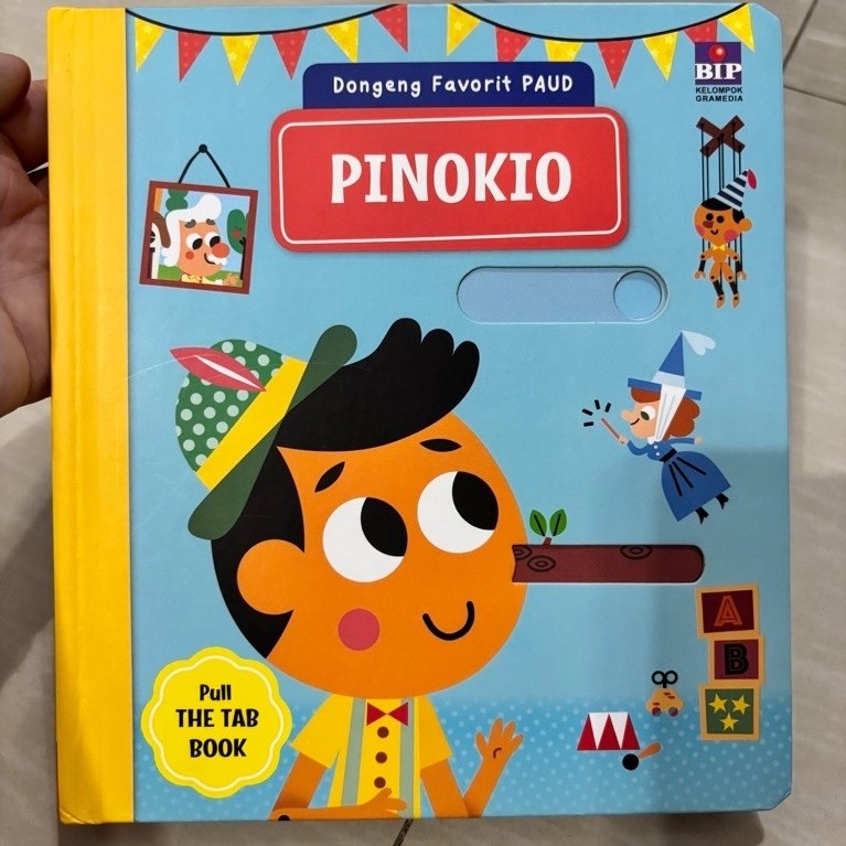 preloved board book pinokio