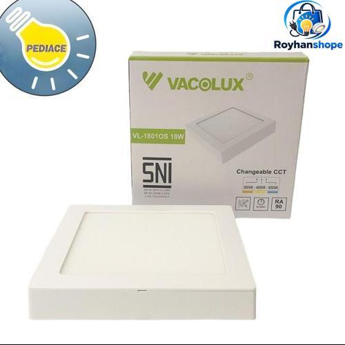 Lampu LED Panel Light 18W VACOLUX Kotak Tempel / Outbow Changeable CCT