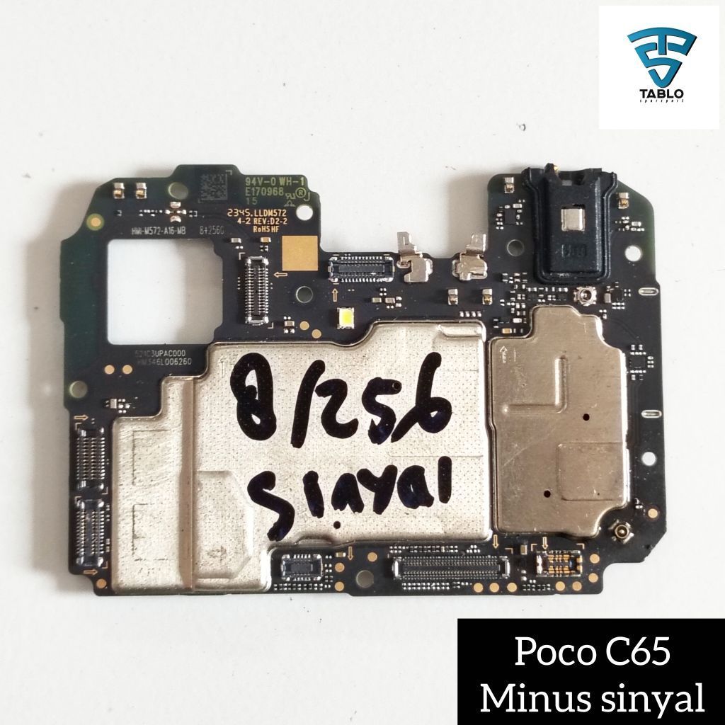 Mesin POCO C65 ram 8/256 hidup minus sinyal