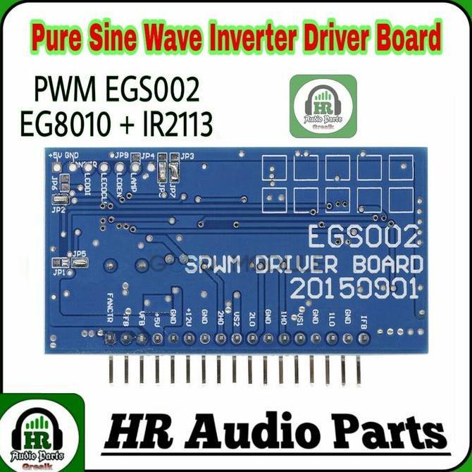 Modul Pwm Egs002 Eg8010 + Ir2113 Pure Sine Wave Inverter Driver Board