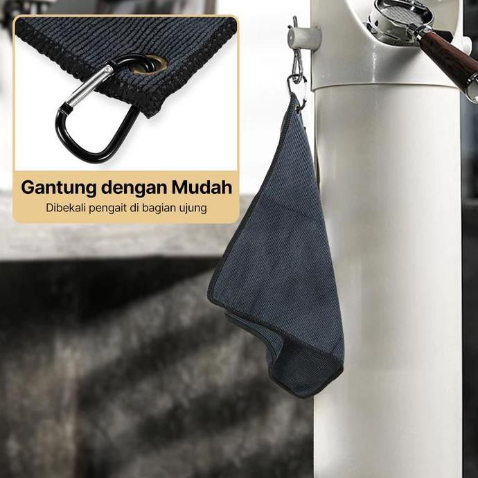 Tokoedwardd - Mhw-3Bomber Kain Lap Tebal Meja Mesin Kopi Microfiber Ukuran 30X30Cm
