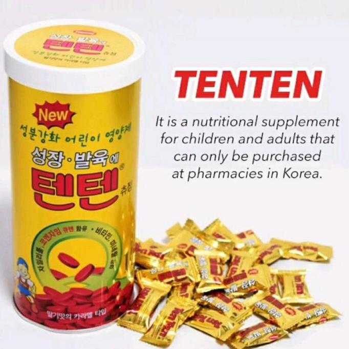 Tenten Ten Ten chewable tablet vitamin korea
