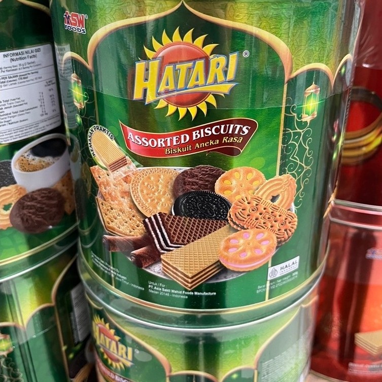 Biskuit Hatari kaleng