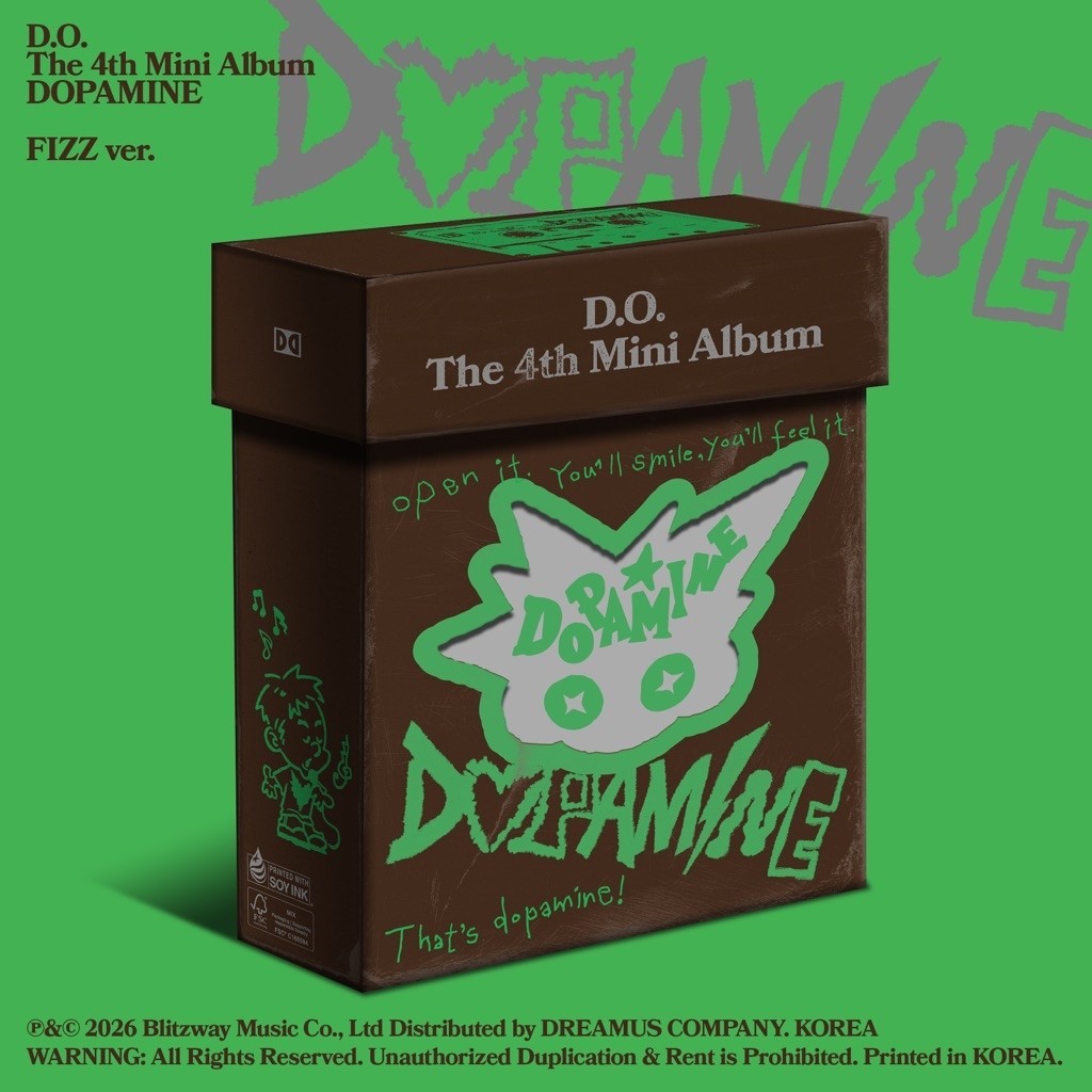 [PRE ORDER] ALBUM DOH KYUNGSOO D.O. EXO DOPAMIN SEALED PB PHOTOBOOK POP FIZZ