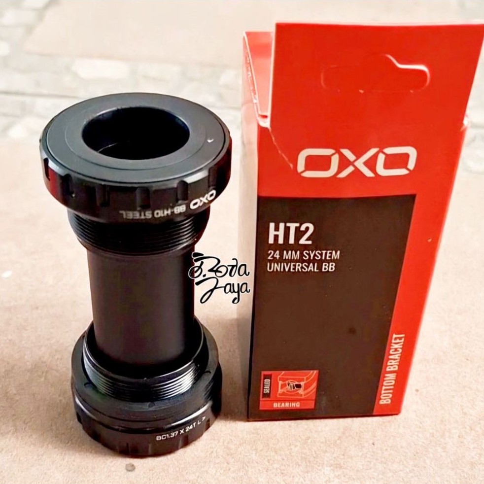 HITAM AS BB HT2 OXO - AS BEARING GIR HT2 OXO - BB HOLLOWTECH 2 HITAM