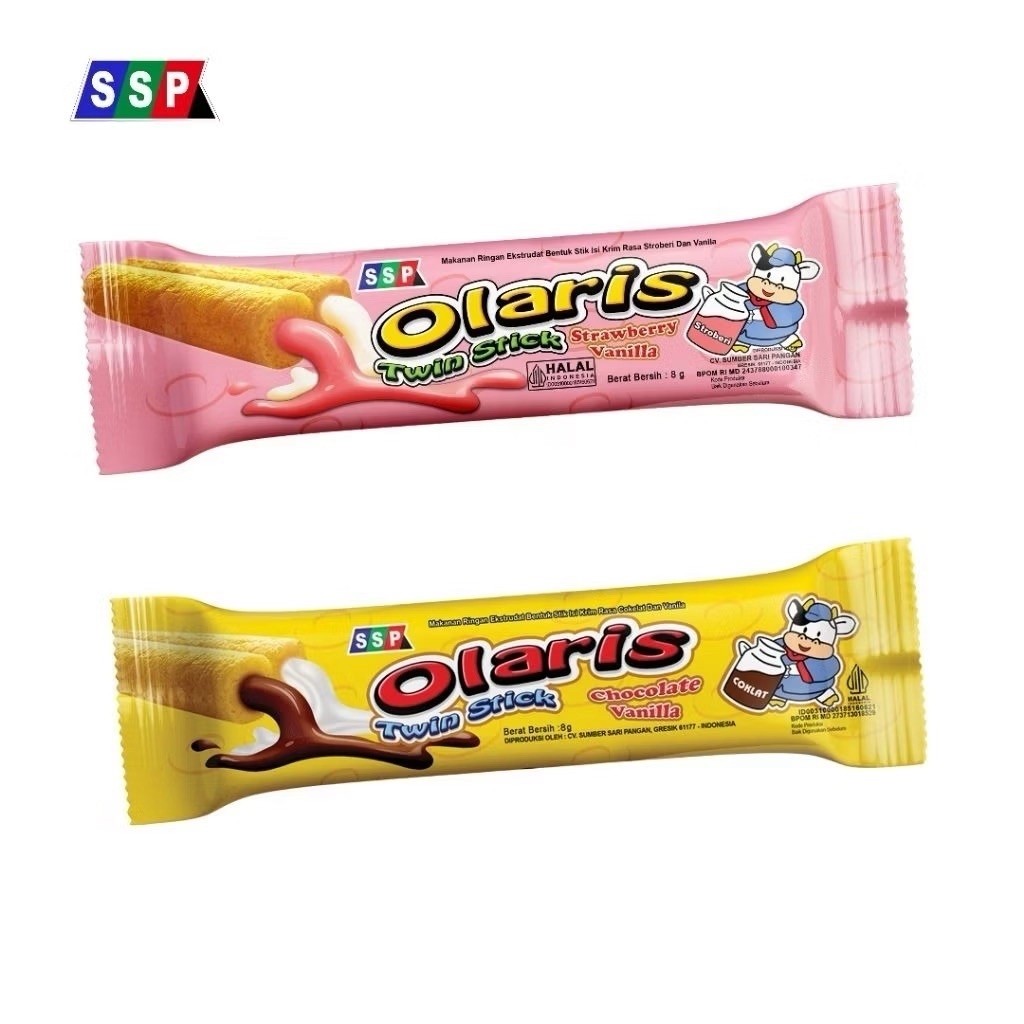 Olaris Twin Stick Renceng 10pcs | Snack Olaris Twin Stick