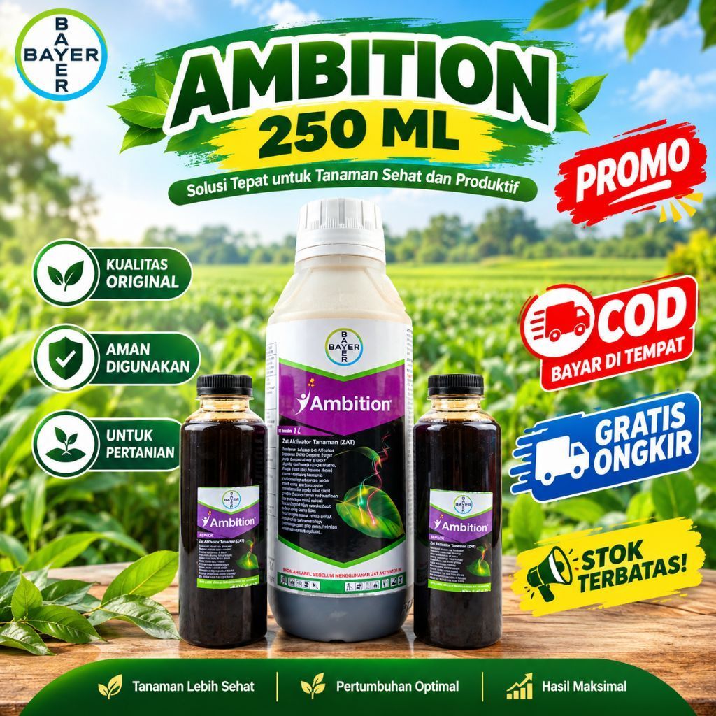 Bayer Ambition Zat Aktivator Tanaman ZAT 250 mL untuk Pertanian