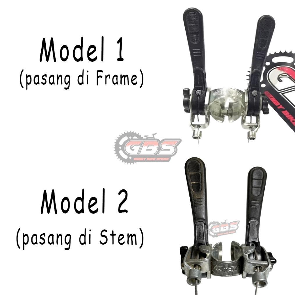 Operan sepeda balap jadul Shimano / Shifter sepeda balap jadul