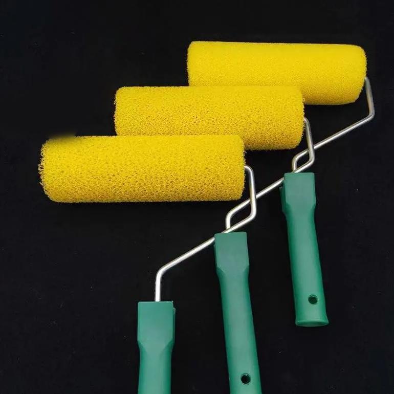 Kuas Roll Cat Tekstur 8inch / Roll Cat Tekstur Motif Kamprot