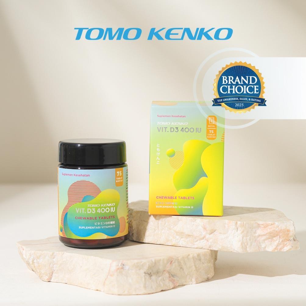 Tomo Kenko D3 400 IU Chewable (kunyah) High Quality