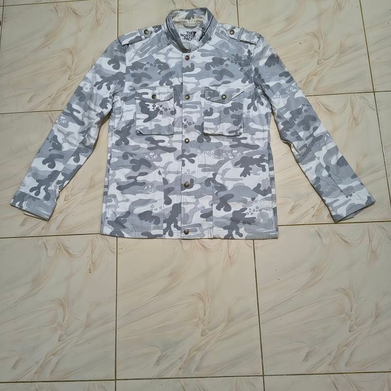 Jaket Vintage TNF Kamuflase M65 Military