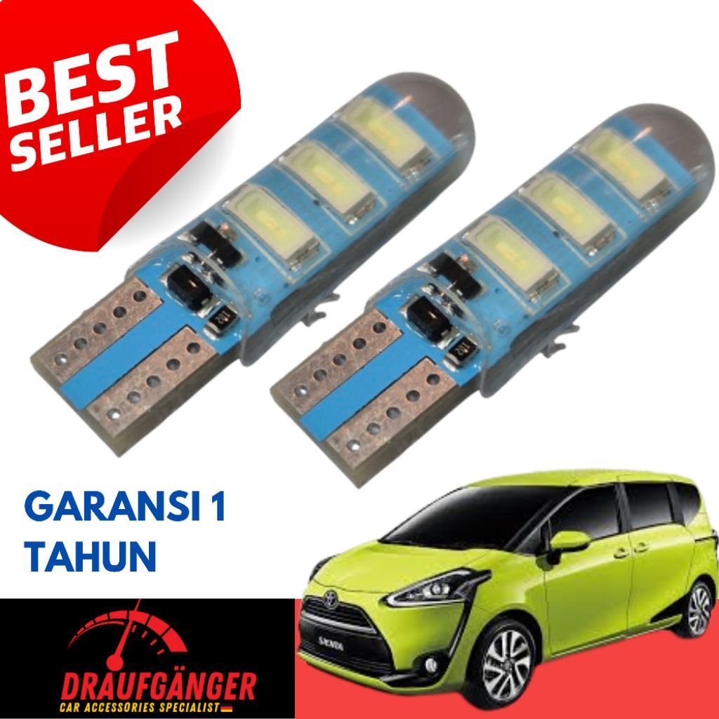 Lampu Plafon Dajjal Toyota Sienta 21Watt Super Terang Warna Putih Garansi 1 Tahun PnP Toyota Sienta