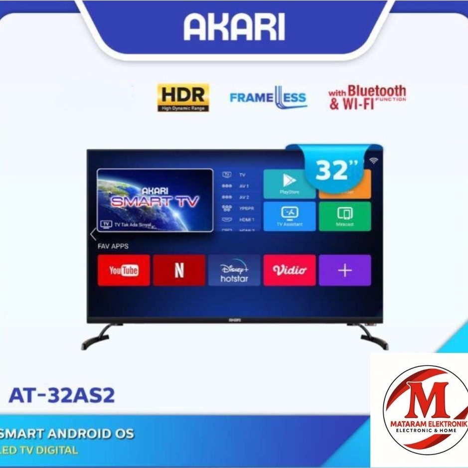 Akari Smart TV AT-32AS2 32 inchi