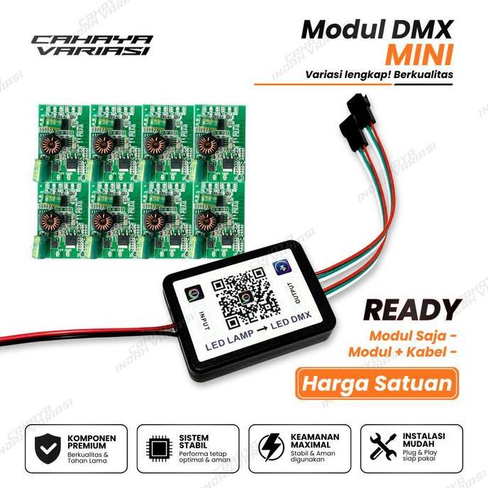 MODUL LED DMX MINI PCB MODUL ALIS LED KOLONG