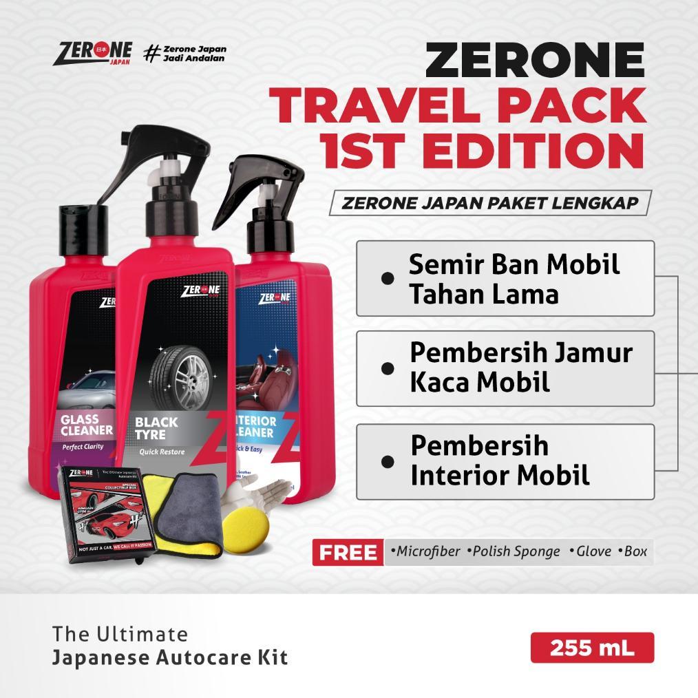 [ROZAK] Zerone Japan Paket Perawatan Pembersih Interior Penghilang Jamur Kaca Mobil Semir Ban Autoca