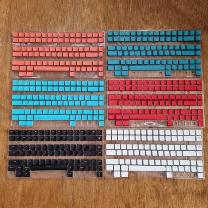 Jejex- Keycap Low Profile - Keychron K3 K7 Keycap Set Abs Shine-Through