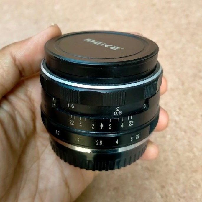 Lensa Meike 35mm F1.7 Fujifilm X Mount Bekas Murah