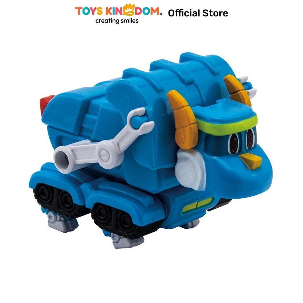 Toys Kingdom Gogodino Robot Mini Tomo Series3 - Biru Mini Figure Dinosaurus Mainan Transformasi Kole