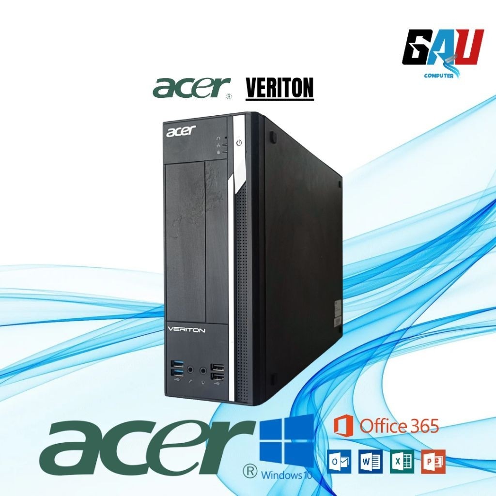 PC Acer Veriton Core i5 i3 Gen 7 Gen 6 Gen 4 Gen 3 CPU Desktop Built Up Original Siap Pakai