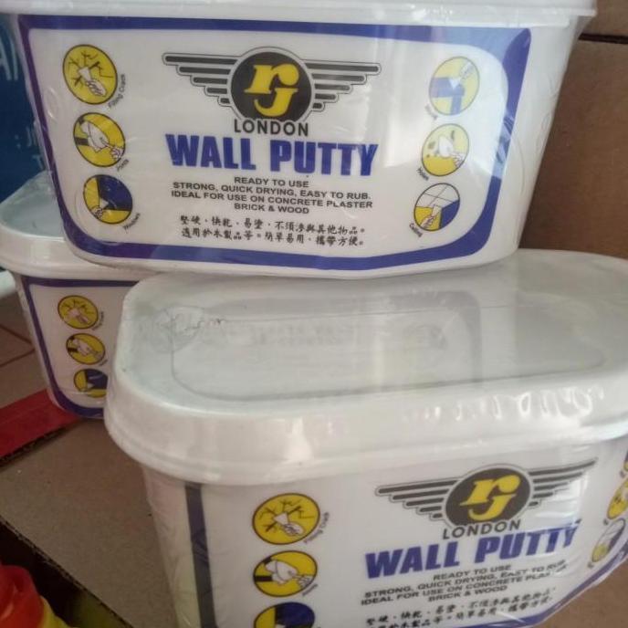 RJ LONDON DEMPUL TEMBOK PLAMIR TEMBOK DEMPUL KAYU DEMPUL ASBES GYPSUM