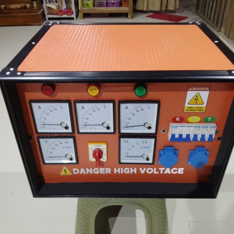 panel listrik 3phase sound system kapasitas 60kva