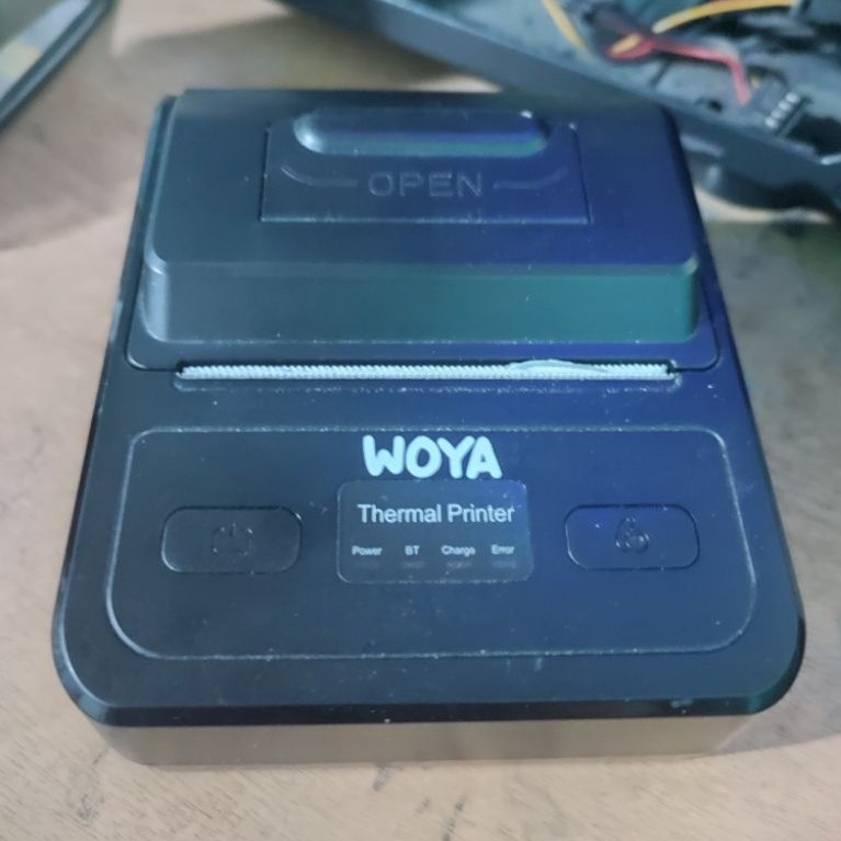 WOYA Printer Bluetooth Mini Thermal 80mm Bekas Normal
