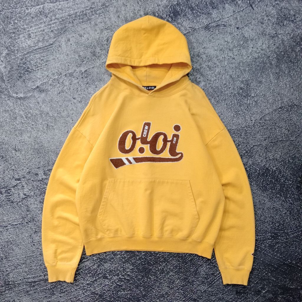 Jaket Hoodie pria 5252 BY OIOI center logo bordir casual murah size xl