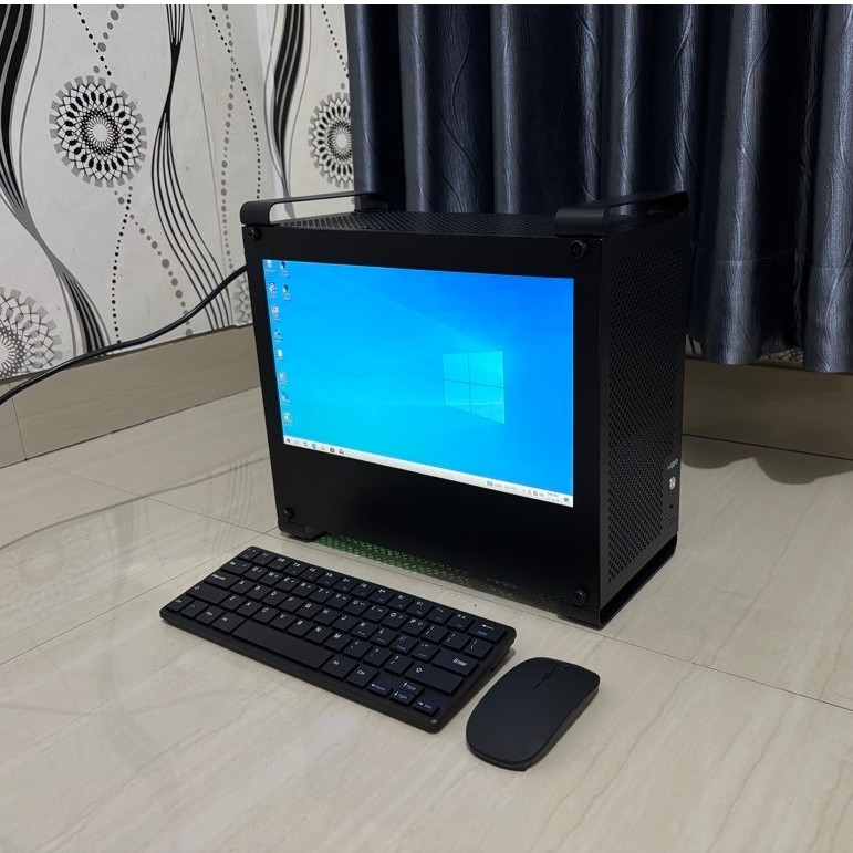 VMIX 2CH INPUT HDMI BUKAN SETTINGAN MJPG YA.PAKAI CASING VMIX MINI PORTABEL+LCD 14”