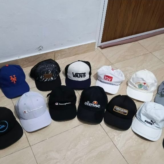 topi ellese champion puma dll borongin aja ada 16 topi