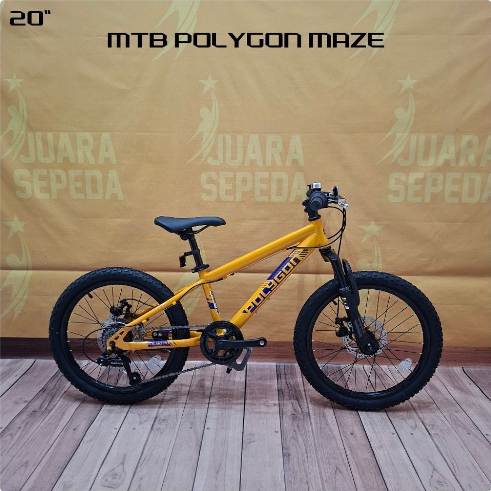 SEPEDA ANAK POLYGON MAZE MTB 20 INCH