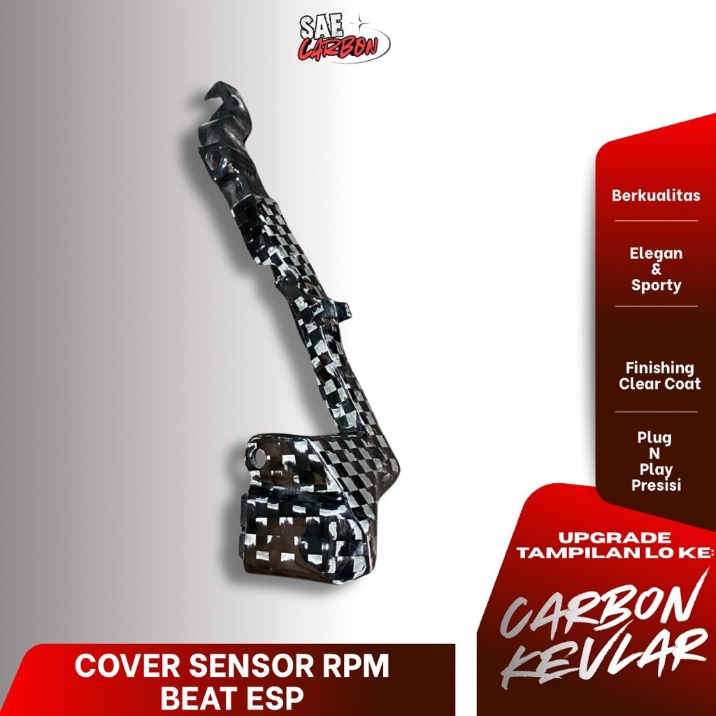 Cover Sensor Beat ESP/Scoopy ESP Carbon Kevlar
