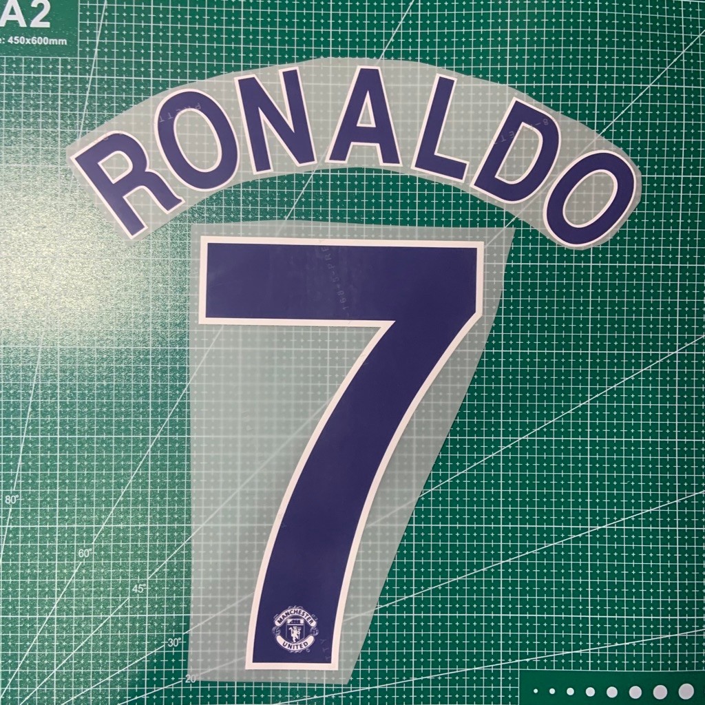 (NAMESET HK) MU Away 2008 2009 Cristiano Ronaldo